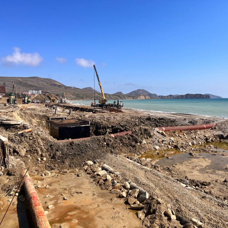 Koktebel Scams Involving “Embankment Repairs” Tend to Drag on for Years