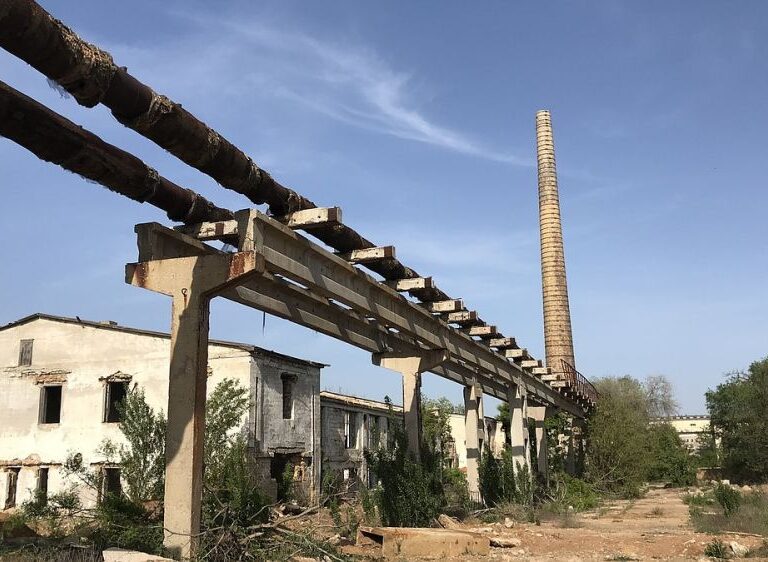 Окупанти розписалися у бездіяльності щодо «рекультивації» відвалів Сакського хімзаводу