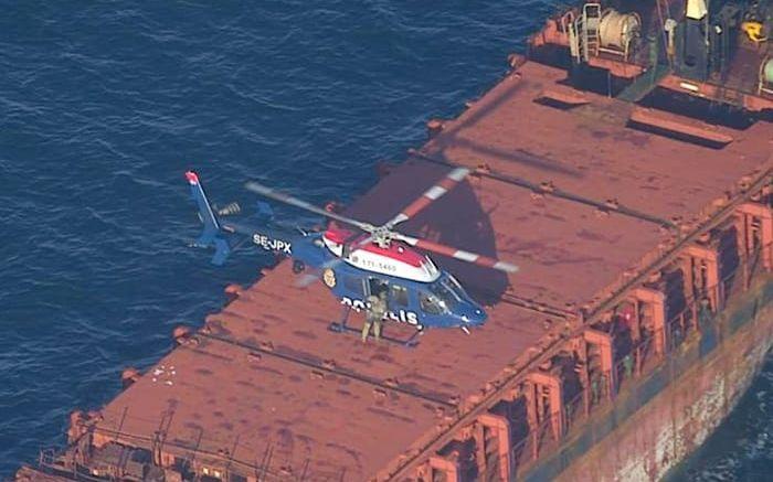 Crimean Trail of Cargo Ship Detained by Swedish Authorities