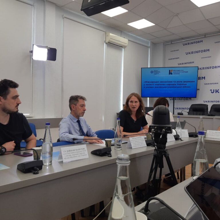 Legal Protection of Indigenous Peoples of Ukraine: From Implementation to Deoccupation