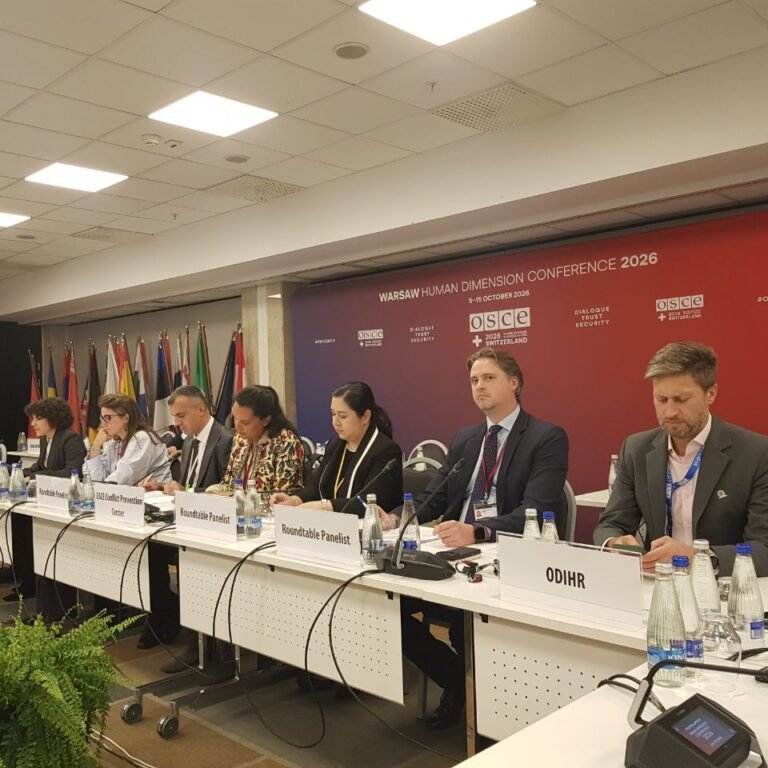 OSCE Discussed Ombudsman Activities, Connected with Occupied Territories
